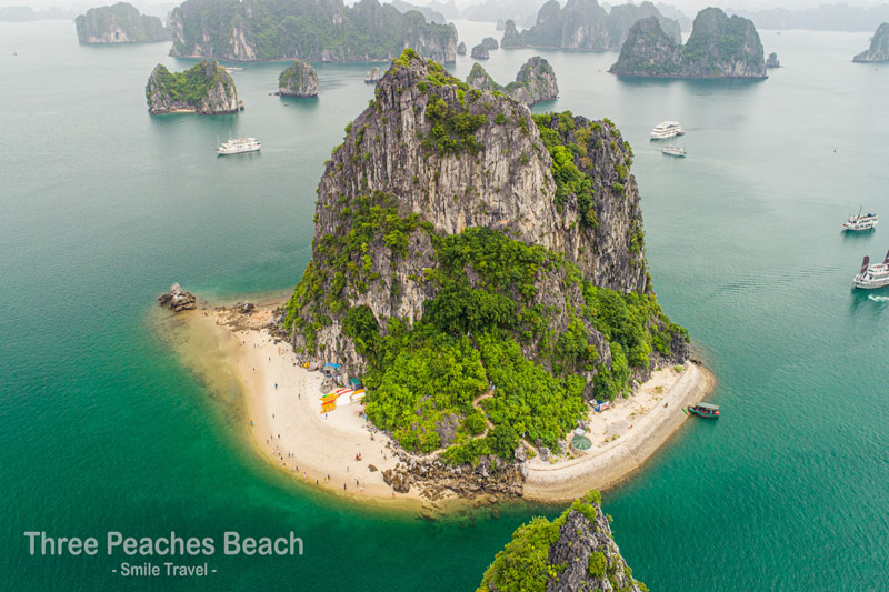 Ba Trai Dao- Three Peaches Beach