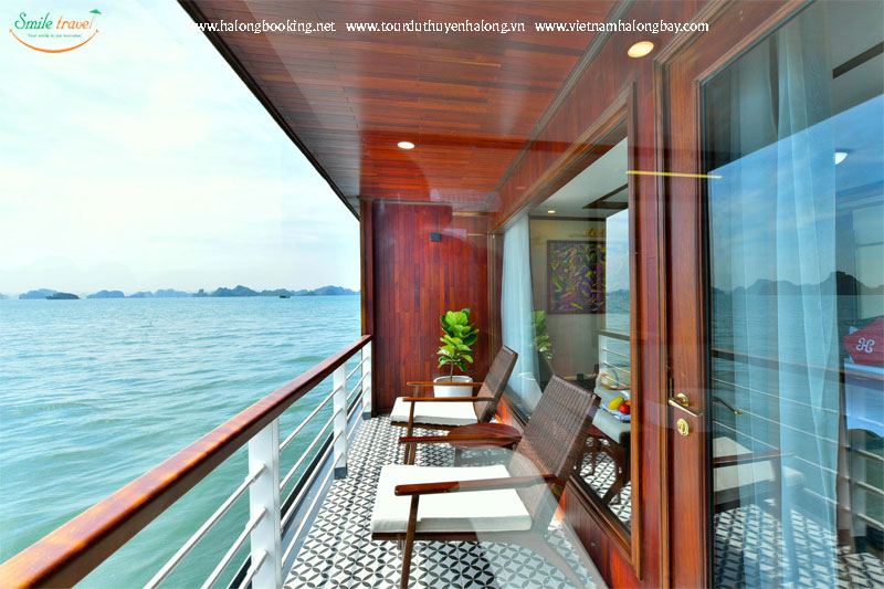 Balcony Heritage Cruise Halong Bay, Du Thuyền Heritage Cruise 5 Sao