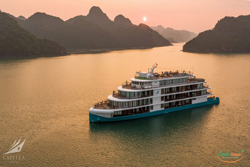 Toàn cảnh du thuyền Capella Cruise 5 Sao