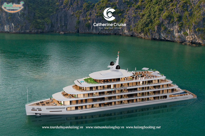 Catherine Cruise Halong Bay 6*, Halong Catherine Cruise Luxury- Vietnamhalongbay.com