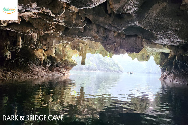 Dark & Bridge Cave in Lan Ha Bay
