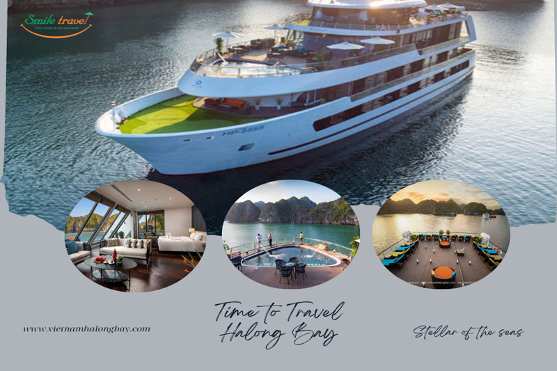 Stellar of the seas Cruise Halong Bay-Lan Ha Bay with Smile Travel
