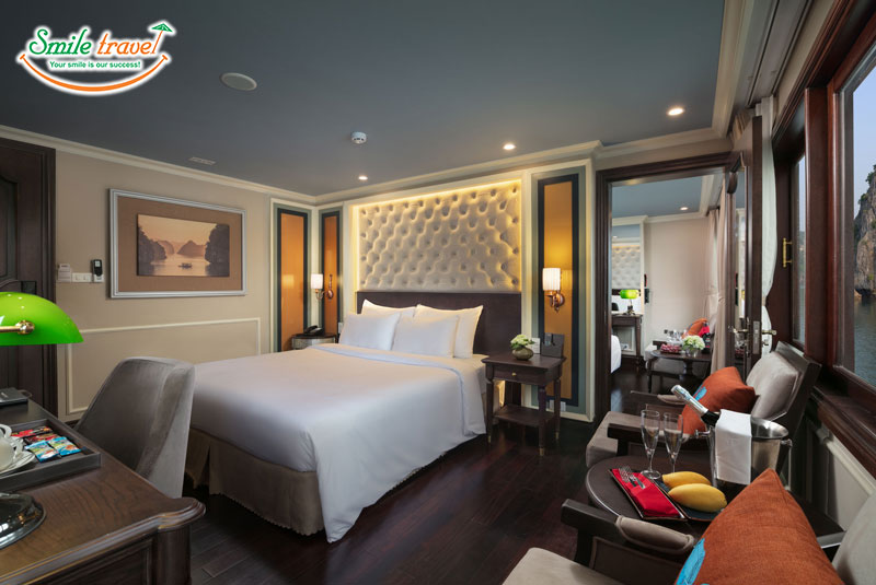 Connecting-suite-double- Athena Luxury Cruise Halong Bay