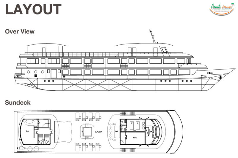 Layout - Athena Royal Cruise Halong Bay