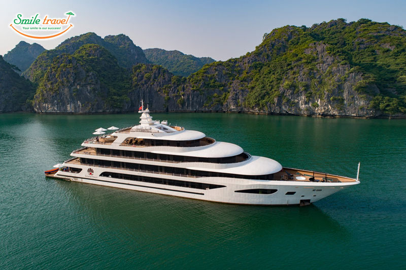 Overview Scarlet Pearl Cruise 5* Halongbay-Vietnamhalongbay.com