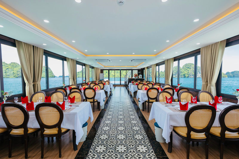 Rest48k-Halong Excursion 5 Stars Luxury Cruise-Vietnamhalongbay