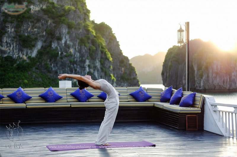 Yoga- Hera Grand Luxury Cruises Halong 5*