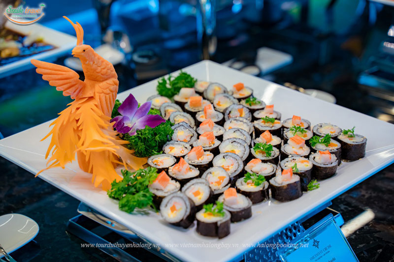 Food- Amethyst Cruise Halong Bay 1 Day- Smile Travel