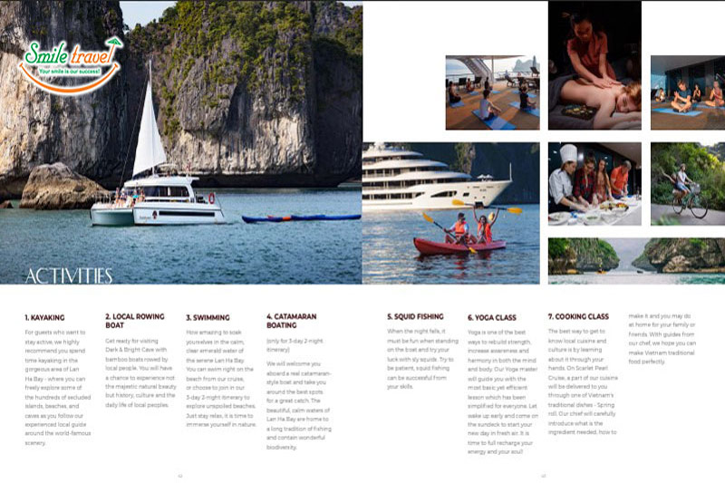 Activities-Scarlet Pearl Cruise 5* Halongbay-Vietnamhalongbay.com