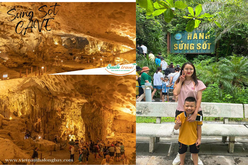 Sung Sot Cave in Halong Bay-Smile Travel