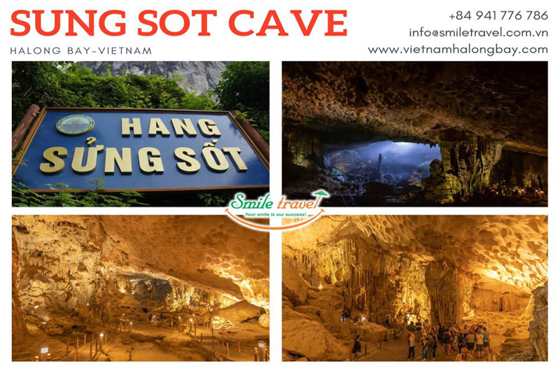 Sung Sot Cave in Halong Bay-Smile Travel