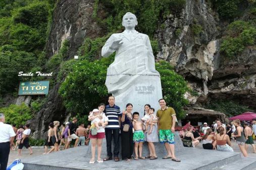 Titop Island in Halong Bay, Vietnam