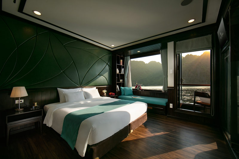 Deluxe cabin-Peony Cruises Halong Bay 5*