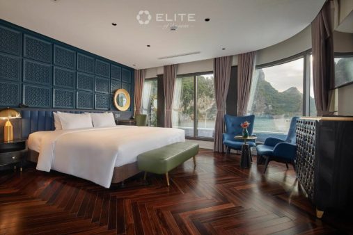 Executive suite cabin- Elite of the seas Cruise luxury Halong Bay- Smile Travel