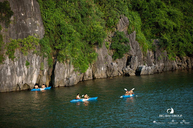 Kayak-Peony Cruises Halong Bay 5*