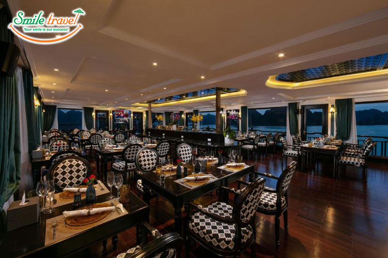 Restaurant Genesis Regal Cruise Smiletravel Halongbay