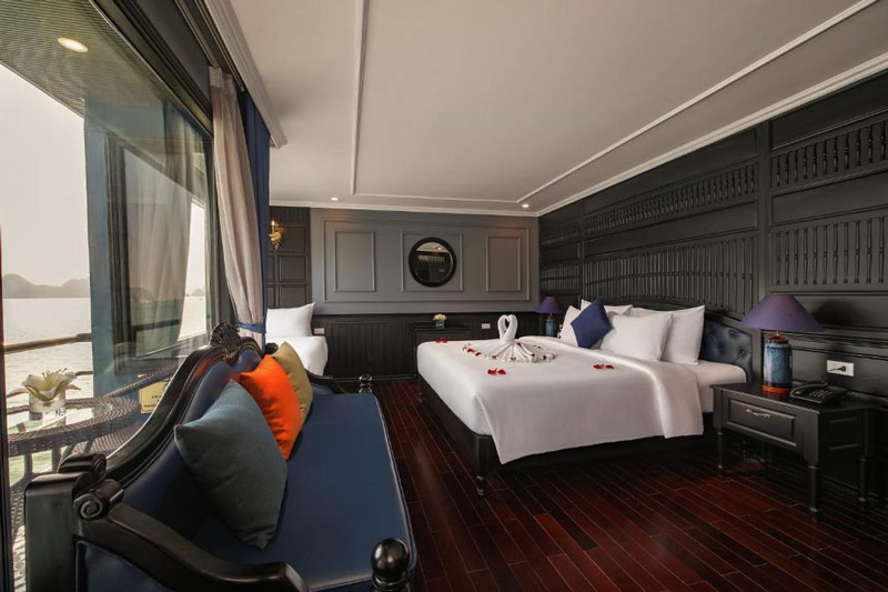 Luxury room-Rosy cruise Halong Bay