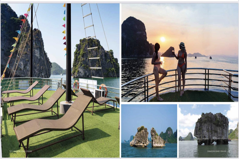 Sundeck-1 Day Halong bay cruise 5* with 6 hours- Luxury tour