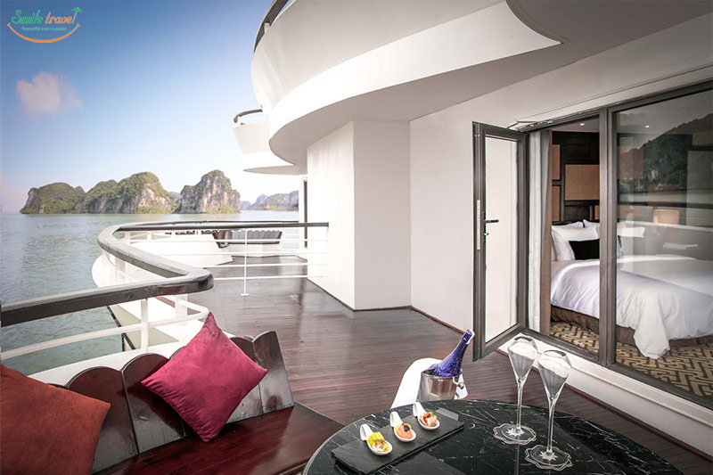 Suite cabin- Ambassador Cruise Halong Bay 5*-Smile Travel
