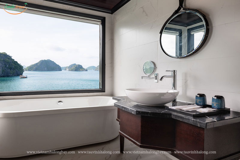 Bathroom-La casta cruise Halong Bay-Lan Ha Bay