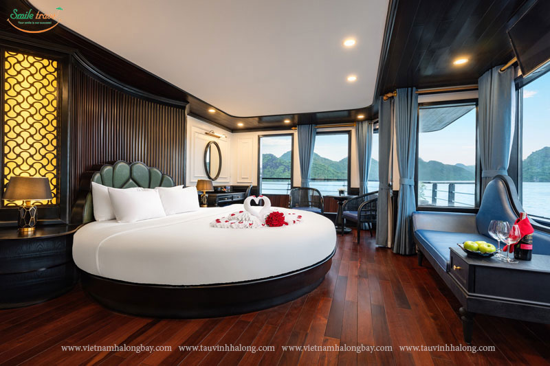 President vip cabin-La casta cruise Halong Bay-Lan Ha Bay