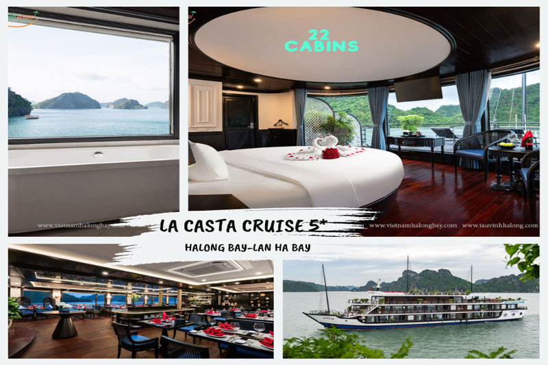 La casta cruise Halong Bay-Lan Ha Bay