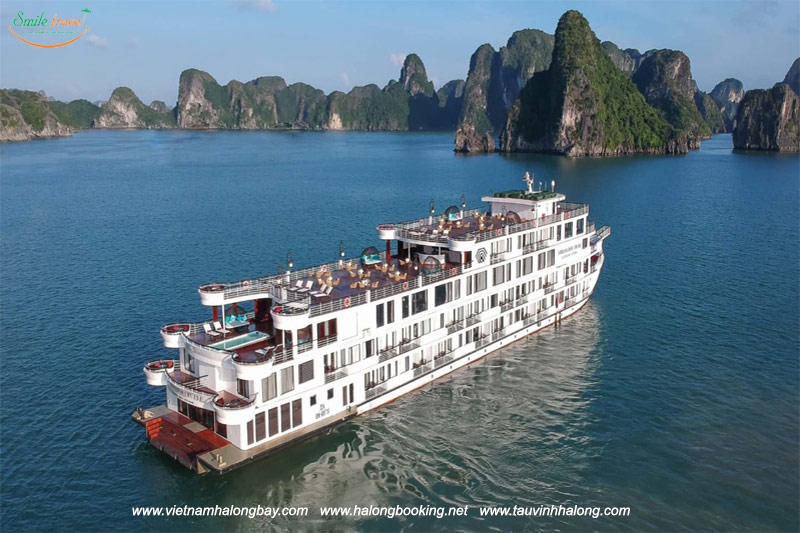 Overview- Ambassador Cruise Halong Bay 5*-Smile Travel