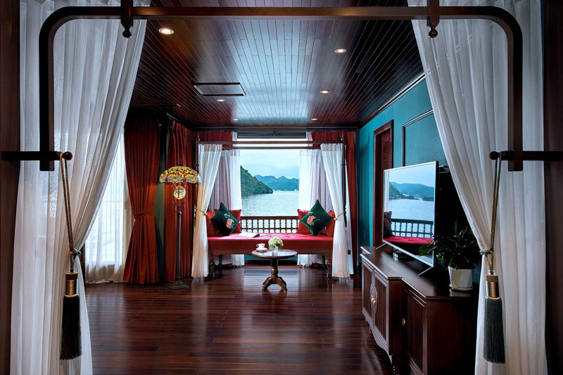 President Suite rooms-Indochine Premium Cruise Halong-Lan Ha Bay
