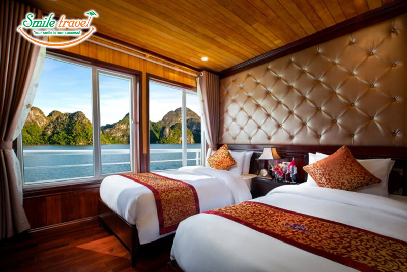 Deluxe Sea View Cabin Lavender Elegance Cruise Smiletravel