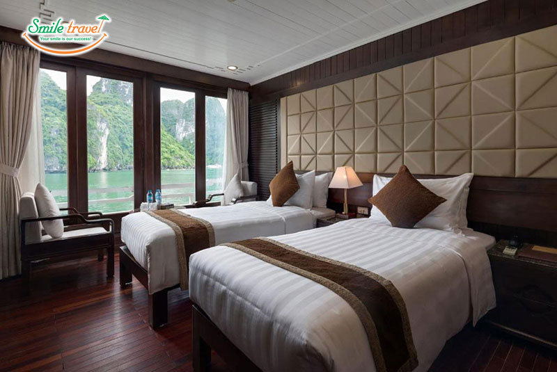 Family Suite connecting Halong Mila Cruises Smiletravel