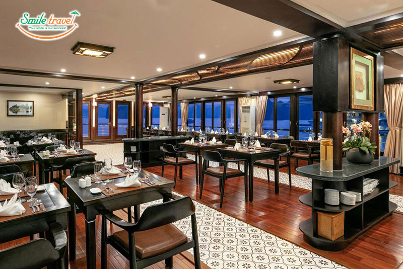 Restaurant Halong Mila Cruises Smiletravel