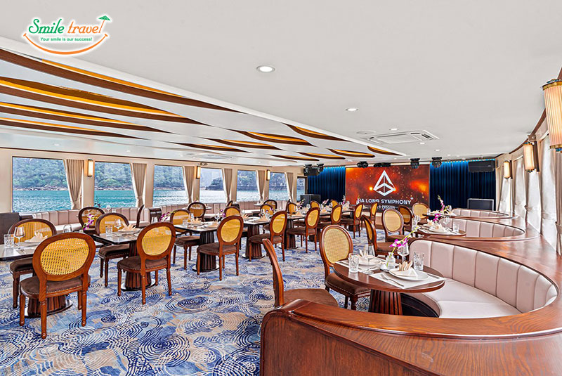 Restaurant Halong Symphony Cruise Smiletravel