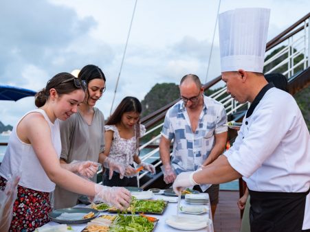 Cooking class - M'Gloria cruise