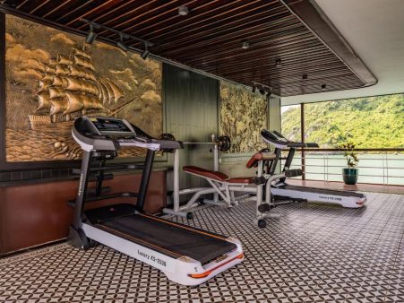 Gym - M'Gloria cruise Lan Ha Bay