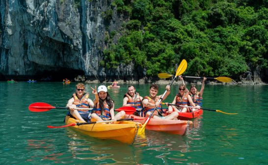 Kayaking with Iris cruise day tour