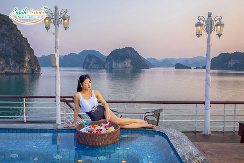 Paradise Elegance Cruise 2 Days 1 Night Tour Exploring Halong Bay