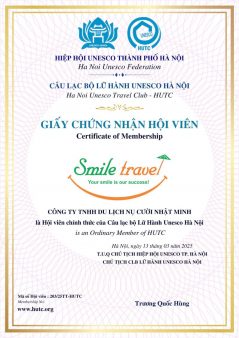 Smile Travel becomes an official member of the Hanoi Unesco Travel Club