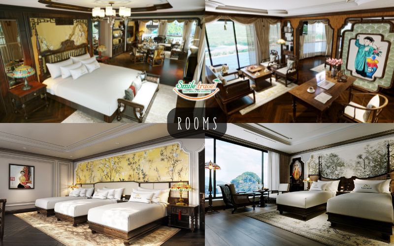 Rooms of L’Amour Cruise Halong Bay