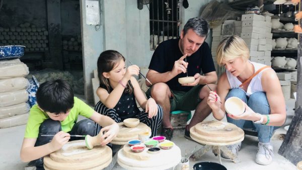 Bat Trang Pottery Village